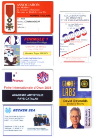 Fabriaction impression de cartes et badges