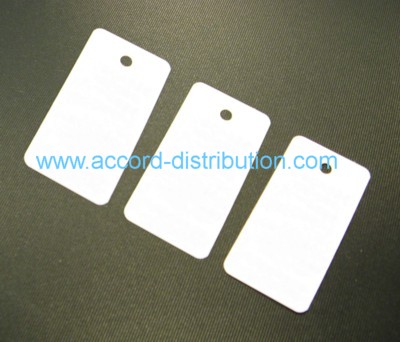 Carte vierge sécable en 3 parties 0.76 mm - (le lot de 500) - 104523-202