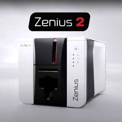 Imprimante Cartes Evolis Zenius (Simple Face) - Neuve, Pour Badges ID