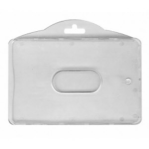 Porte-Badges rigide pour 2 cartes avec séparation